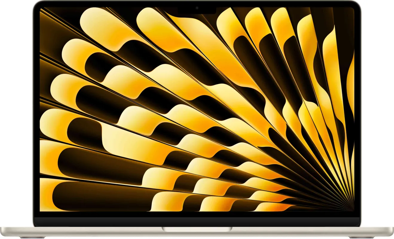 Apple MacBook Air 15" M5 16 ГБ, 1 ТБ SSD, «сияющая звезда» (MDVE4)