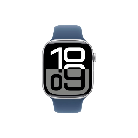Apple Watch Series 10 42 мм, серебристый, размер S/M
